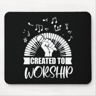 Tapis De Souris Christian Piano Player Créé Pour Adorer Don Pour