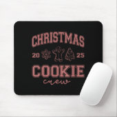 Tapis De Souris Christmas 2025 Cookie Crew Gingerbread Funny Chris (Avec souris)