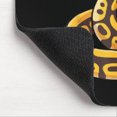 Tapis De Souris Christmas Ball Python Ugly Xmas Sweater Snake Love (Coin)