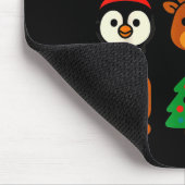 Tapis De Souris Christmas Building Brick Santa Elf Snowman Xmas Bo (Coin)