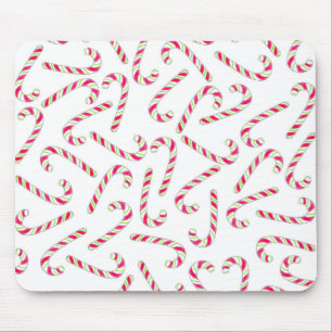 Tapis De Souris Christmas candy cane pattern