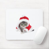 Tapis De Souris Christmas cat (Avec souris)