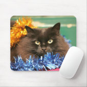 Tapis De Souris Christmas Cat (Avec souris)