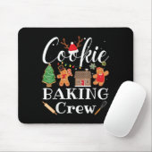 Tapis De Souris Christmas Cookie Baking Équipe de cuisine familial (Avec souris)