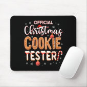 Tapis De Souris Christmas Cookie Tester Taster Baking Crew Toddle (Avec souris)