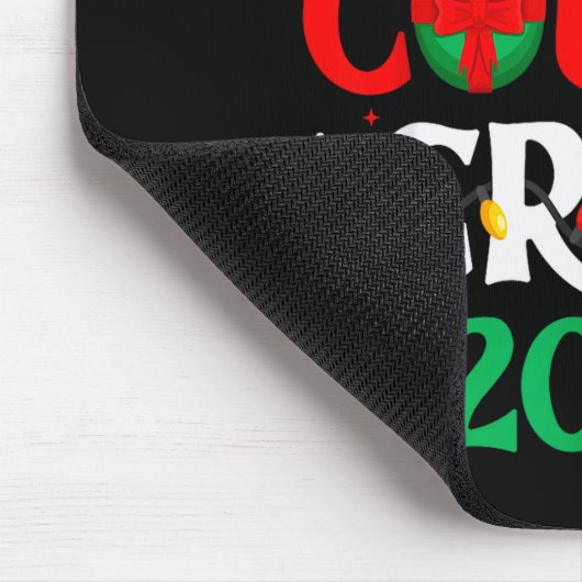 Tapis De Souris Christmas Cousin Crew 2025 Xmas Funny Matching Fam (Coin)