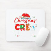 Tapis De Souris Christmas Crew Making Memories Together Xmas Light (Avec souris)