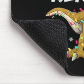 Tapis De Souris Christmas Dinosaur Tree Rex Pajamas Men Boys Kids (Coin)