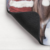 Tapis De Souris Christmas donkey with funny (Coin)