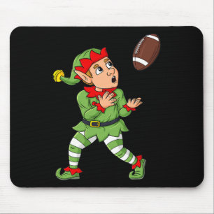 Tapis De Souris Christmas Elf Football Large Récepteur Garçons Enf
