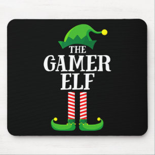 Tapis De Souris Christmas Gamer Elf Matching Family Group Christma