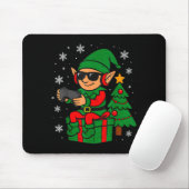 Tapis De Souris Christmas Gamer Retro Elf Funny Xmas Gaming Boys K (Avec souris)