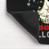 Tapis De Souris Christmas Ghost I Prefer Halloween Ugly Xmas Men W (Coin)