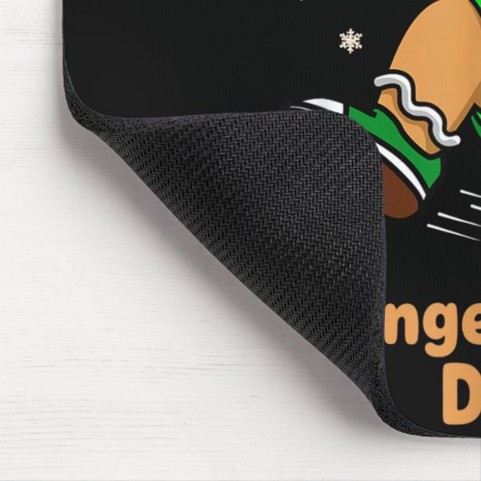 Tapis De Souris Christmas Gingerbread Dash Running Runner Xmas Mar (Coin)