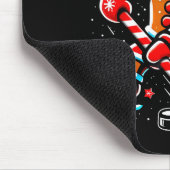 Tapis De Souris Christmas Gingerbread Ice Hockey Srts Funny Xmas P (Coin)