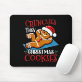 Tapis De Souris Christmas Gingerbread Man Cookie Funny Quote Worko (Avec souris)