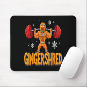 Tapis De Souris Christmas Gingershred Gym Bodybuilding Funny Ginge (Avec souris)