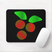 Tapis De Souris Christmas Holly (Avec souris)