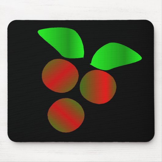 Tapis De Souris Christmas Holly (Devant)