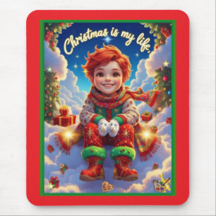Tapis De Souris Christmas is my life