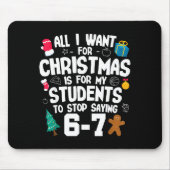 Tapis De Souris Christmas Is My Students To Stop Saying 67 _ Aweso (Devant)