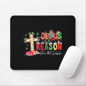 Tapis De Souris Christmas Jesus Reason Season Xmas Christian Men W (Avec souris)