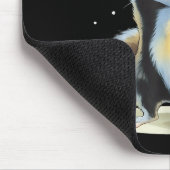 Tapis De Souris Christmas Kawaii Squirrel Bubble Tea Boba Squirrel (Coin)