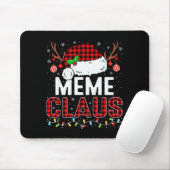 Tapis De Souris Christmas Lights Meme Claus Family Matching Xmas P (Avec souris)