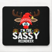 Tapis De Souris Christmas Matching I'm The Sy Reindeer (Devant)