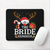 Tapis De Souris Christmas Matching The Bride Reindeer Family (Avec souris)