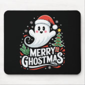 Tapis De Souris Christmas Merry Ghostmas Santa Srit Xmas Pajamas S (Devant)