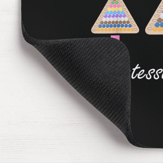 Tapis De Souris Christmas Montessori Teacher Xmas Tree Teaching Sc (Coin)