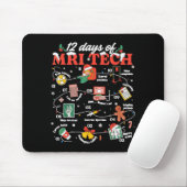 Tapis De Souris Christmas Mri Tech 12 Days Of Mri Technician New M (Avec souris)