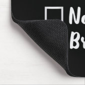 Tapis De Souris Christmas Nice Naughty Bruh Funny Xmas List Women (Coin)