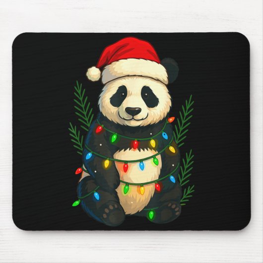 Tapis De Souris Christmas Panda (Devant)