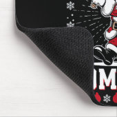 Tapis De Souris Christmas Santa Baseball Home Run Ho Ho Home Run , (Coin)