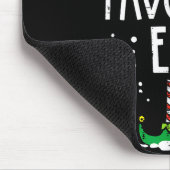 Tapis De Souris Christmas Santas Favorite Elf Xmas Matching Kids M (Coin)