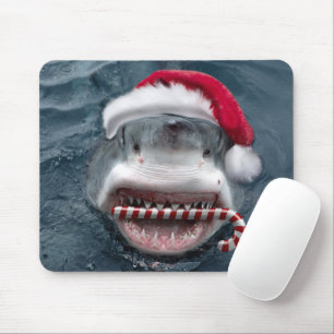 Tapis De Souris Christmas Shark