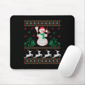 Tapis De Souris Christmas Snowman (Avec souris)