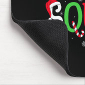 Tapis De Souris Christmas Squad Matching Family Group Santa Elf Sq (Coin)