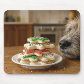 Tapis De Souris Christmas Sugar Cookies With Dog's Nose (Devant)