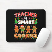 Tapis De Souris Christmas Teacher Of Smart Cookies Funny Cute Ging (Avec souris)