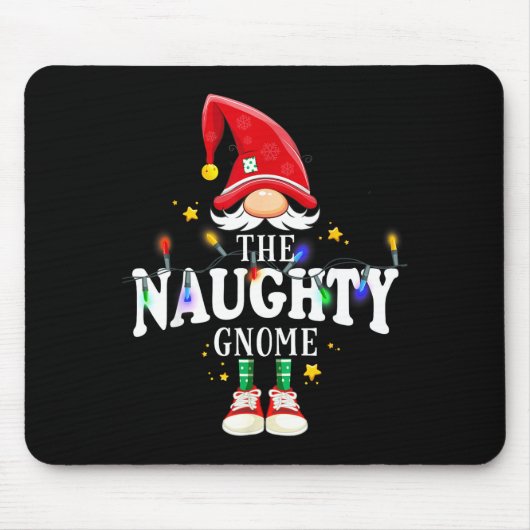 Tapis De Souris Christmas The Naughty Gnome X-mas Matching Pjs (Devant)