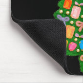 Tapis De Souris Christmas Tree Coquette Bow Crochet Xmas Pajamas H (Coin)