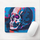 Tapis De Souris Chromatic Skull Painting (Avec souris)