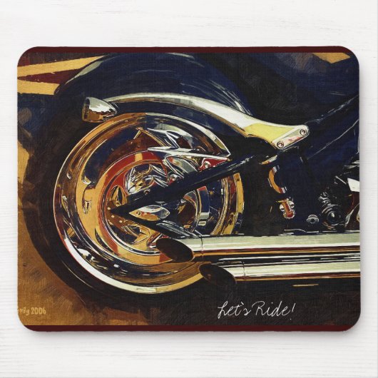 Tapis De Souris Chrome (Devant)