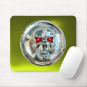 Tapis De Souris CHROME SKULL, Yellow Topaz (Avec souris)