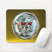Tapis De Souris CHROME SKULL, Yellow Topaz (Avec souris)