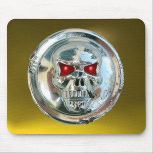 Tapis De Souris CHROME SKULL, Yellow Topaz