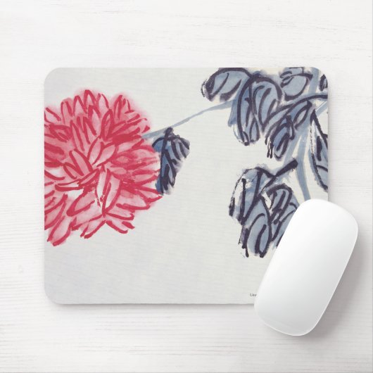 Tapis De Souris Chrysanthème (Avec souris)